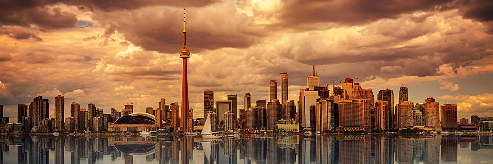 Skyline van Toronto, Canada